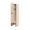 Детский шкафчик во входную группу из коллекции мебели «НЕГА» (бежевый) - «globural.ru» - Курск