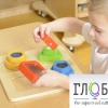 Панель "Тактильные геометрические фигуры" - «globural.ru» - Курск