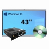 Интерактивная панель 43" (встроенный ПК, Win10) - «globural.ru» - Курск