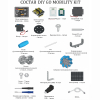 Robo kit DIYGO Мобильный робот с колесами всенаправленного движения - «globural.ru» - Курск