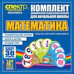 Комплект динамических раздаточных пособий - Математика (веера) Устный счет, доли и дроби, геометрические фигуры - «globural.ru» - Курск