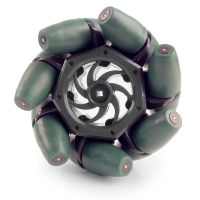 Технологичное колесо Mecanum 4" Mecanum Wheel 4" для конструктора VEX (4 штуки в упаковке) - «globural.ru» - Курск