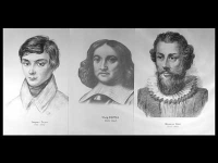 Портреты математиков ( 18 штук, А3 ) - «globural.ru» - Курск