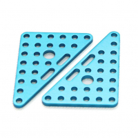 Треугольная пластина из анодированного алюминия Triangle Plate 6*8 (Pair) - «globural.ru» - Курск