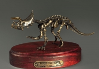 Модель скелета динозавра Triceratops - «globural.ru» - Курск