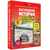 Наглядная история. История России с древнейших времен до конца XVI века. 6 класс - «globural.ru» - Курск
