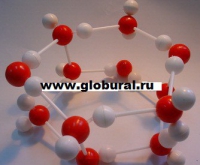Модель "Кристаллическая решетка льда" (демонстрационная) - «globural.ru» - Курск
