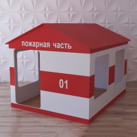 Детский игровой домик «Пожарная служба» - «globural.ru» - Курск