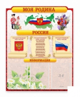 Стенд "Наша родина Россия" - «globural.ru» - Курск