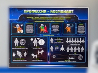 Стенд "Профессия - космонавт" - «globural.ru» - Курск