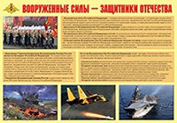 Плакат "Вооруженные Силы – защитники Отечества" - «globural.ru» - Курск