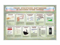 Стенды "Учебно-практическое оборудование по оказанию первой помощи" - «globural.ru» - Курск