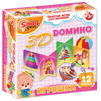 Комплект развивающих игр 3-5 лет. 3D домино (3-5 лет) - «globural.ru» - Курск