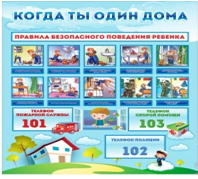 Стенд "Когда ты один дома" - «globural.ru» - Курск
