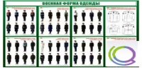 Стенд "Военная форма одежды" - «globural.ru» - Курск