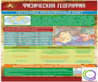 Стенд "Физическая география. Тектоника литосферных плит" - «globural.ru» - Курск