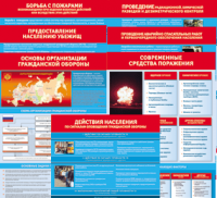 Комплект таблиц Основы гражданской обороны МЧС РФ (13 штук)	 - «globural.ru» - Курск