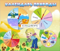Стенд "Календарь природы" (вариант 1) - «globural.ru» - Курск