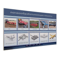 Электрифицированный светодинамический стенд «Почвообрабатывающие машины» - «globural.ru» - Курск