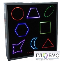 Интерактивная панель "Цветные фигуры-8" (вариант 3) - «globural.ru» - Курск