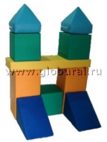 Мягкий модуль-конструктор "Городок" 1 (ВИК) - «globural.ru» - Курск