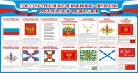 Стенд "Государственные и военные символы РФ" - «globural.ru» - Курск