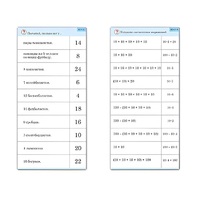 Комплект карточек (10) "Обучающий калейдоскоп. Умножение на 2, 5 и 10" - «globural.ru» - Курск