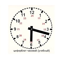 Часовой циферблат раздаточный - «globural.ru» - Курск