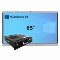 Интерактивная панель 65" (встроенный ПК Win10, Intel i5) - «globural.ru» - Курск