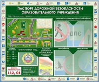 Стенд-уголок "Паспорт дорожной безопасности образовательного учреждения" - «globural.ru» - Курск