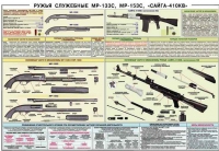 Плакат "Ружья служебные МР-133С, МР-153С, Сайга-410КВ" - «globural.ru» - Курск