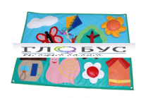 Дидактическое панно "Полянка" (ВИК) - «globural.ru» - Курск