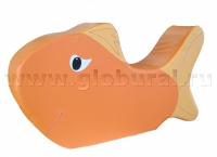Напольная игрушка "Рыбка" с аппликацией (ВИК) - «globural.ru» - Курск