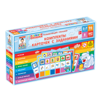 Развивающий тренажёр "Разноцветные окошки" 5-7 лет. Дополнительный набор карточек к базовому комплекту - «globural.ru» - Курск
