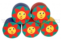 Пуфик «Солнышко» d=60*30см (ВИК) - «globural.ru» - Курск