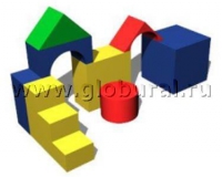 Мягкий модуль-конструктор «Cтроитель» 1 (ВИК) - «globural.ru» - Курск