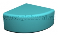 Угловой пуфик 60*60*32см (ВИК) - «globural.ru» - Курск