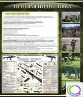 Стенд "Огневая подготовка" (вариант 3) - «globural.ru» - Курск