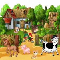 Свето-звуковая панель "Ферма" - «globural.ru» - Курск