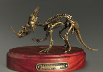 Модель скелета динозавра Styracosaurus - «globural.ru» - Курск