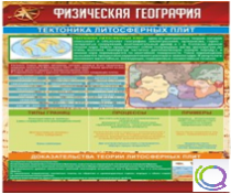 Стенд "Физическая география. Тектоника литосферных плит" - «globural.ru» - Курск