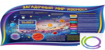 Стенд "Загадочный мир космоса" - «globural.ru» - Курск