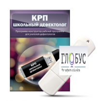 Конструктор рабочей программы "Школьный дефектолог" на USB-носителе - «globural.ru» - Курск