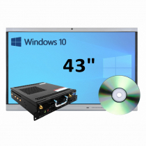 Интерактивная панель 43" (встроенный ПК, Win10) - «globural.ru» - Курск