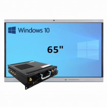 Интерактивная панель 65" (встроенный ПК Win10, Intel i5) - «globural.ru» - Курск