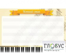Стенд "Нотный стан" - «globural.ru» - Курск