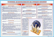 Стенд-уголок "Техника безопасности на уроках физики" - «globural.ru» - Курск