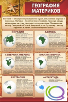 Стенд "География материков" - «globural.ru» - Курск