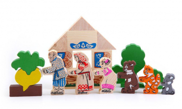Комплект игрушек для сказкотерапии "Репка" - «globural.ru» - Курск