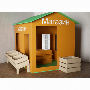 Игровой домик «Рынок» - «globural.ru» - Курск